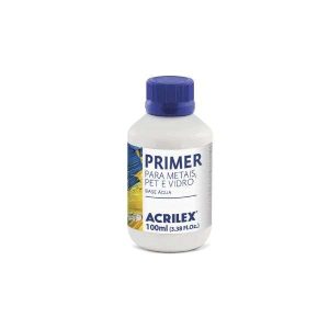 Primer p/ Metais, Pet e Vidro Acrilex 100ml