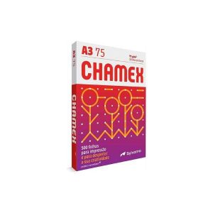 Resma Chamex A3 75g 500 Folhas