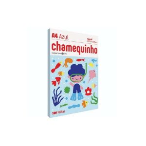 Resma Chamequinho Azul 75g 100 Folhas