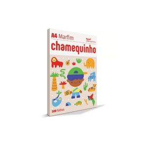 Resma Chamequinho Marfim  75g 100 Folhas