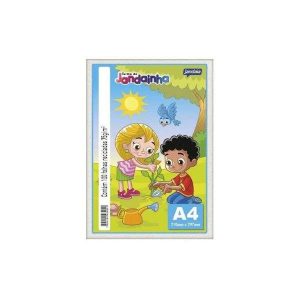 Resma Jandaia Papel Reciclado 75g 100 Folhas
