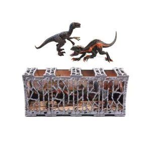 Kit Dinossauros na Jaula