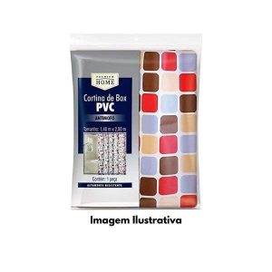 Cortina de Box PVC Antimofo Premium Home