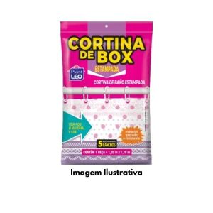 Cortina de Box Estampada PlastLeo