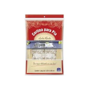 Cortina de Pia Linha Renda
