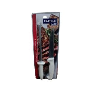 Kit Churrasco Profissional Fratelli Inox