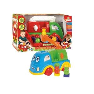 Caminhão de Bombeiro Brincar e Crescer DivPlast