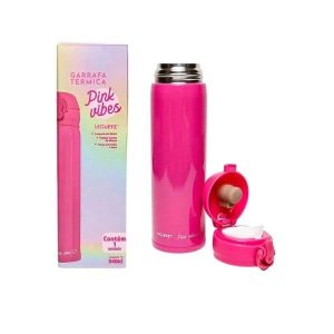 Garrafa Térmica Pink Vibes