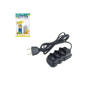 Extensão Elétrica Compact Preta 10 Metros 2 Pinos