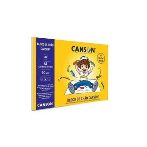 Bloco de Chão A2 90g/m² 30 Fls Canson