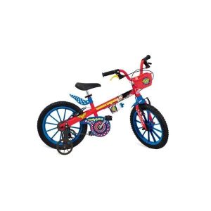 Bicicleta Infantil Aro 16 Mulher Maravilha Bandeirantes