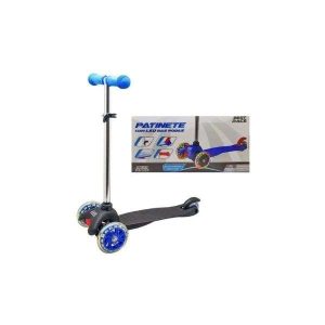 Patinete Best Race 3 Rodas Azul BBR Toys