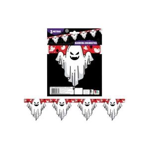 Bandeira Decorativa Fantasmas 3 Mts Toy Master
