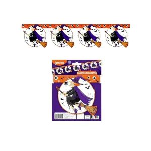 Bandeira Decorativa Bruxa 3 Mts Toy Master