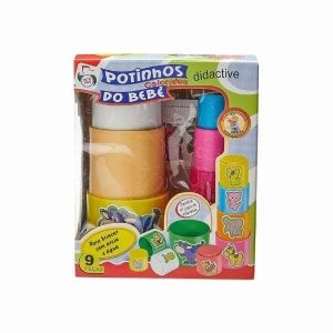 Potinhos Coloridos do Bebê Pica Pau