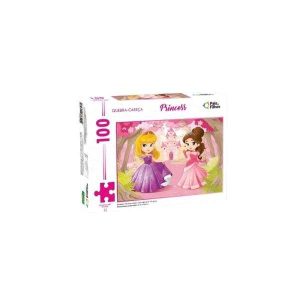 Quebra-Cabeça Princess 100 pçs Pais&Filhos