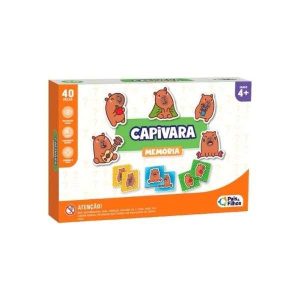 Jogo da Memória Capivaras Pais&Filhos
