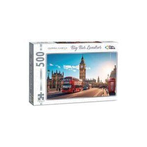 Quebra-Cabeça Big Bus Londres 500 pçs Pais&Filhos
