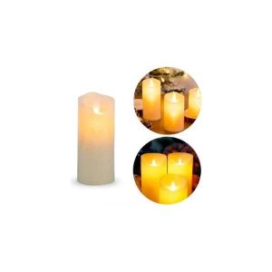 Enfeite Vela Parafina Led Master Decor