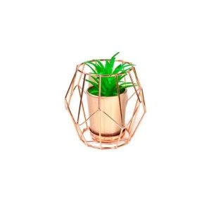 Enfeite de Mesa Castiçal Golden Rio