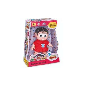 Boneca Mônica c/ 10 Frases Turma da Mônica Adijomar