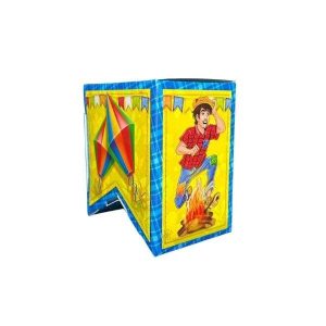 Caixa Decorativa Bandeira Festa Junina