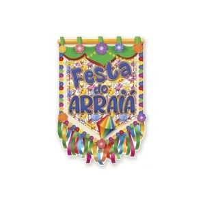 Painel Decorativo Bandeirão Festa do Arraiá