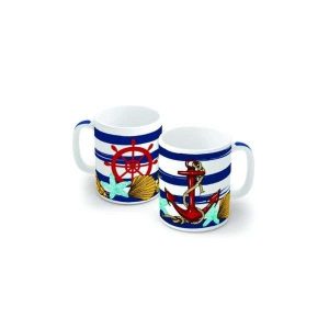 Caneca de Porcelana 320ml Náutica