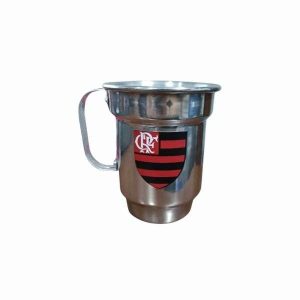 Caneca de Alumínio Flamengo 550ml