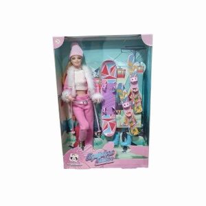 Boneca Esquiadora Fashion Pica Pau