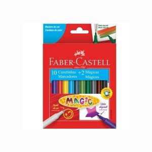 Hidrocor 10 Cores Magic Faber-Castell