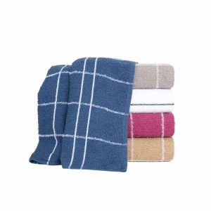 Pano de Prato Quadriculado Atoalhado Felpudo