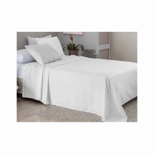 Jogo de Cama Super Cotton Liso 3 pçs c/ Elástico Casal Camesa