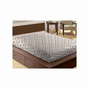 Lençol c/ Elástico Avulso Estampado Algodão Queen Camesa