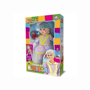 Boneca Emília Turma do Pica Pau Amarelo