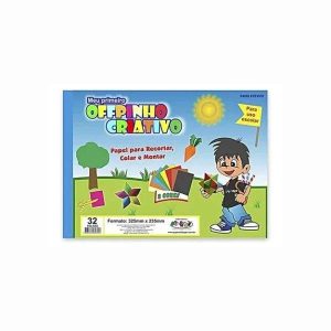 Bloco Criativo 32x23 Off Paper 32 fls