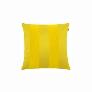 Capa p/ Almofada Jacquard Listras Amarelo Adomes