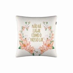 Capa p/ Almofada Digital Arte Lar Adomes