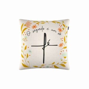 Capa p/ Almofada Digital Arte Fé Adomes
