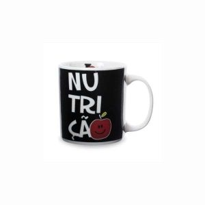 Caneca de Porcelana 320ml Nutrição