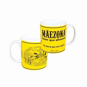 Caneca de Porcelana 320ml Mãezona