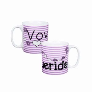 Caneca de Porcelana 320ml Vovó Querida