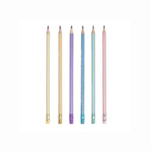 Lápis Grafite HB c/ Borracha Pastel Trend Leo&Leo