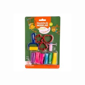 Kit Massinha de Modelar + Ferramentas Leo&Leo
