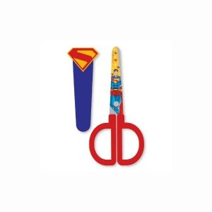 Tesoura Escolar c/ Capa Superman Leo&Leo