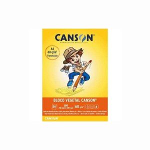 Bloco Vegetal A4 60g/m² Canson