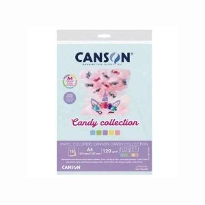 Papel Colorido Candy Collection A4 120g/m² Canson