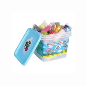 Balde Massa de Modelar Soft 20 Cores Uti Guti