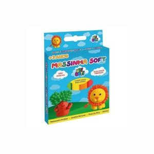 Massa de Modelar Soft 6 Cores Uti Guti