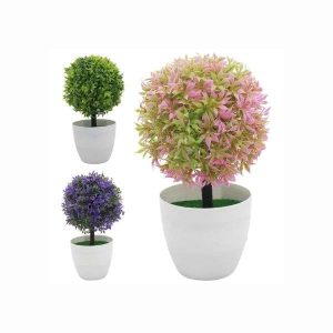 Flor Artificial c/ Vaso Redondo